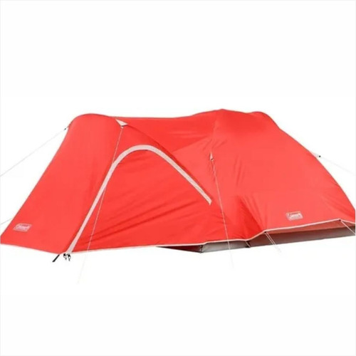 Carpa Coleman Hooligan Tent 4p C/abside Full Fly Roja