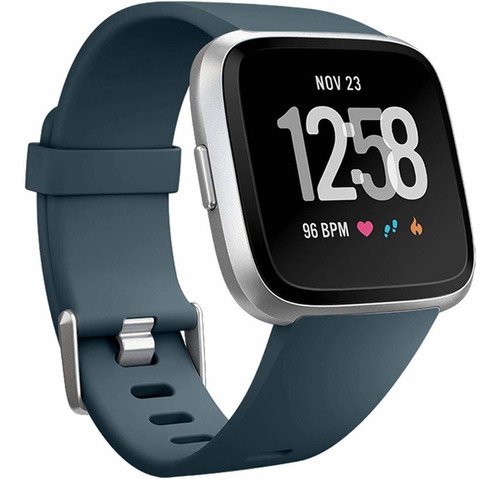 Malla Small Para Fitbit Versa / Versa 2 Azul Pizarra -7dl4cj