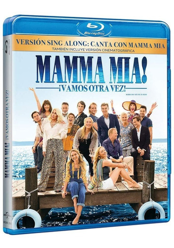 Mamma Mia! Vamos Otra Vez Blu Ray Pelicula Nuevo 