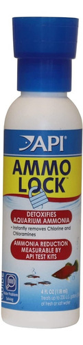 Ammo Lock 118ml Desintoxicante Amoniaco Acuario Pecera Peces