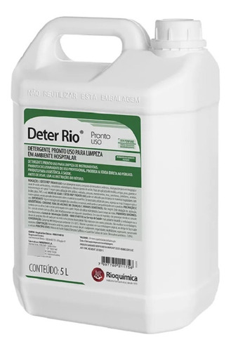 Detergente Deter Rio Pronto Uso 1 Lt  Rioquimica