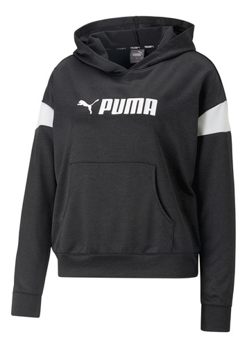 Buzo Running Puma Fit Tech Knit Mujer En Negro