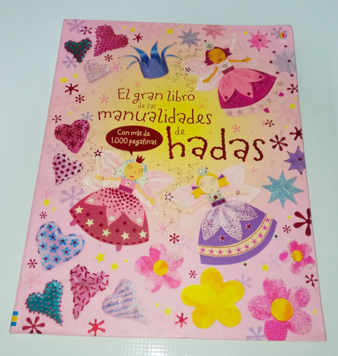 Libro De Manualidades De Hadas Con Pegotines, Niña