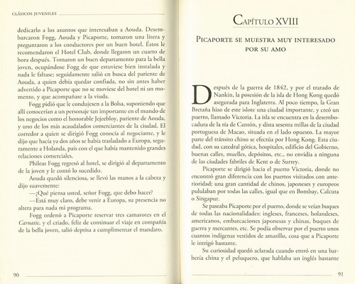 Libro. La Vuelta Al Mundo En 80 Días- J. Verne. Servilibro.