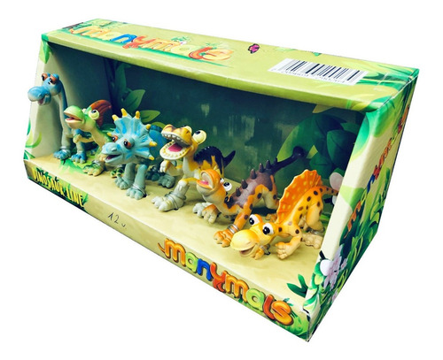 Dinosaurio Set X6 Muñecos Goma 8 Cm Nuevo Cod 0264 Bigshop