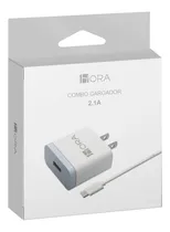 Comprar Cargador Tipo C Carga Rápida Usb Datos 2.1a Celular 1hora Color Blanco
