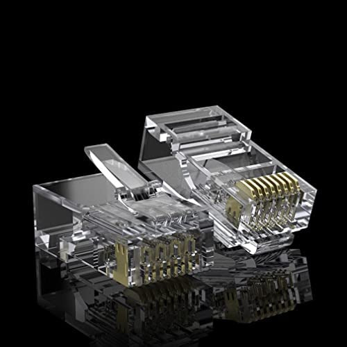 Conectores Utp Cat6 Rj-45 Extremes De Crimpado Rj-45 Connect