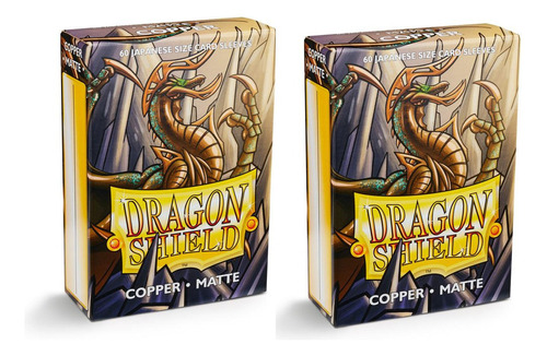 Dragon Shield Paquete: 2 Paquetes De 60 Fundas Para Tarjetas