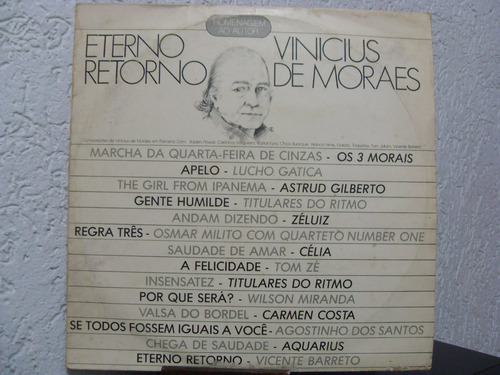 Lp Eterno Retono Vinícius De Moraes - Vários
