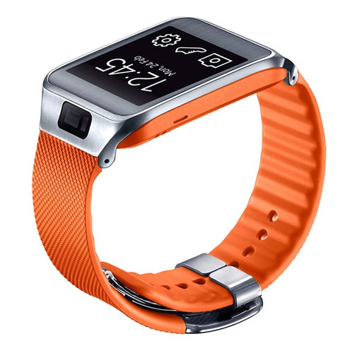 Correa Samsung Gear 2 /neo R380-81 Naranja/plateado 22mm