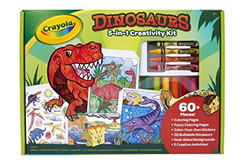 Kit De Arte Crayola Dinosaur 5 En 1, Alternativa A Juguetes