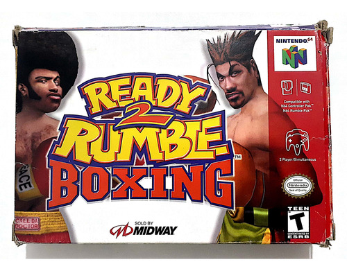Jogo Ready 2 Rumble Boxing Nintendo 64. (Usado)