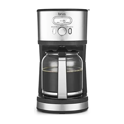 Brim Trio Multibrew System, Cafetera Programable De 12 Tazas Envío gratis