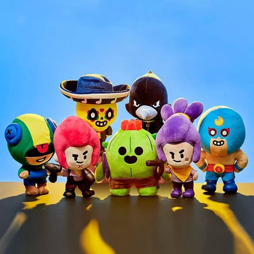 Brawl Stars/spike, Leon Figura Hero Cactus Peluche 2024