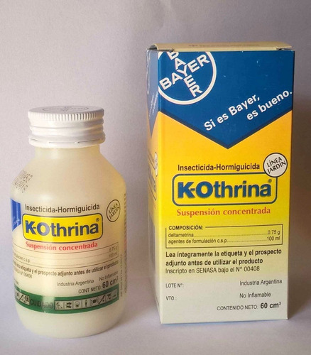 Kothrina K-othrina Insecticida De Amplio Espectro 60cc