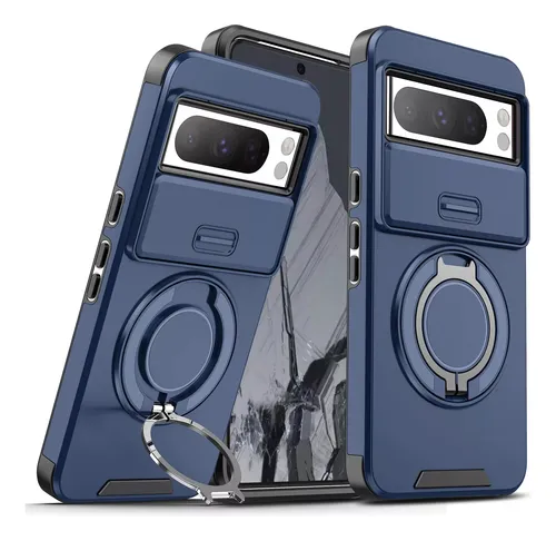 Funda Resistente A Golpes Con Anillo Para Google Pixel 7 Pro