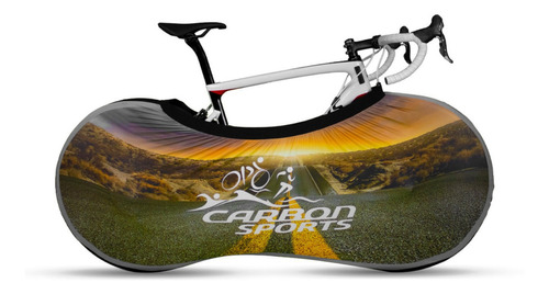 Capa De Proteção Para Bicicleta Carbon Sports Estrada Tamanho Speed