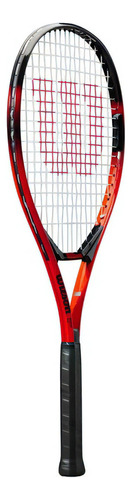 Raqueta Junior Wilson Pro Staff Precision 23 De 7 A 8 Años Color Rojo/Negro