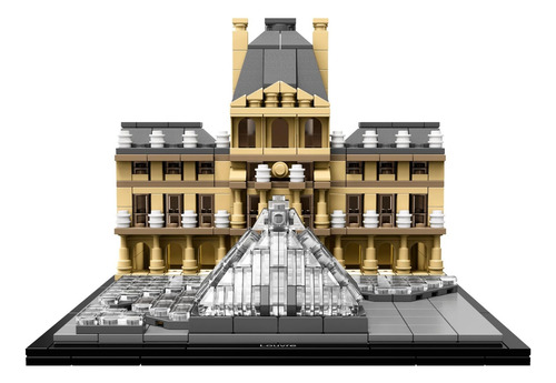 Kit De Construcción Lego Architecture 21024 Louvre