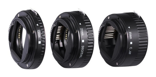 Imagem 6 de 6 de Tubo De Extensão De Plástico Macro De Foco Para Canon Sem Le