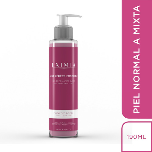 Eximia Aqua Legere Exfoliant Gel Exfoliante Suave 190ml