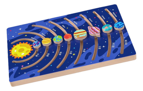 Rompecabezas , Planetas, Solar, Juguete, Actividades