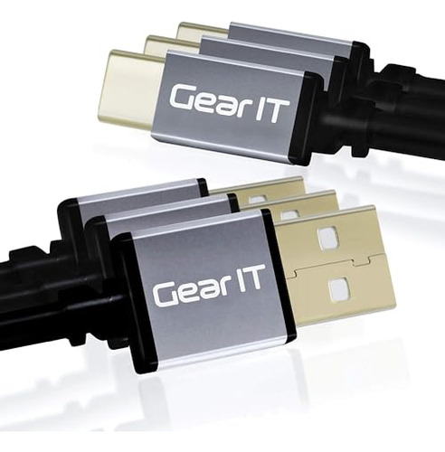Cable Usb C De Gearit (3-pack) 6ft Usb Tip B07qpxzsg4_210324