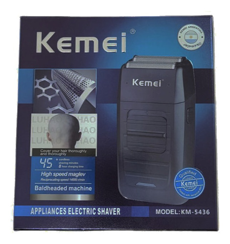 Afeitadora Kemei Shaver Trimmer Humedo Seco Km-5436 