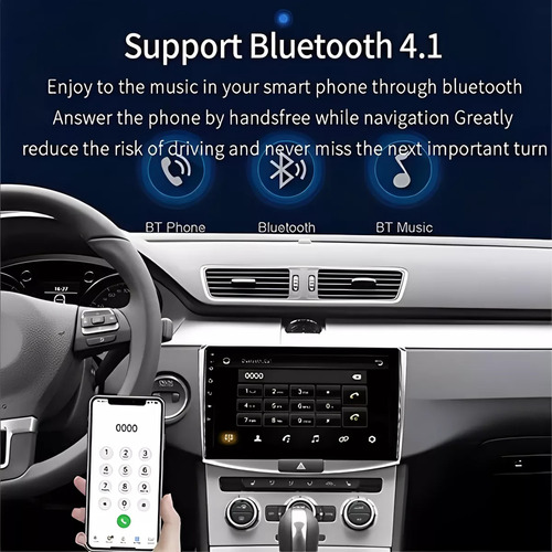 Radio Android 10.1 Gps Mirror Link Wifi Usb 2 Din 9 Pulgadas