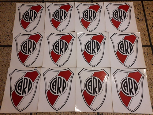 Escudo Plastificado De River Plate Listo Para Enmarcar