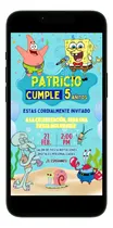 Comprar Invitación Digital Bob Esponja - Miranda Digital
