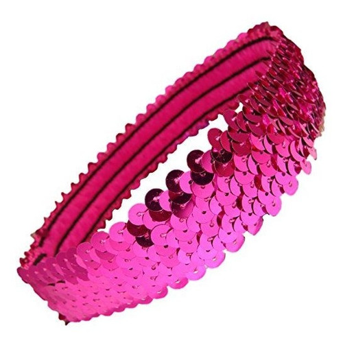 Diademas Para Cabello - Kenz Laurenz Sequin Headbands Elasti