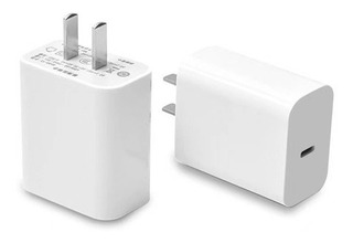 Adaptador Y Cable iPhone 11,x,12,13 iPad Rápido 20w Tipo C Blanco