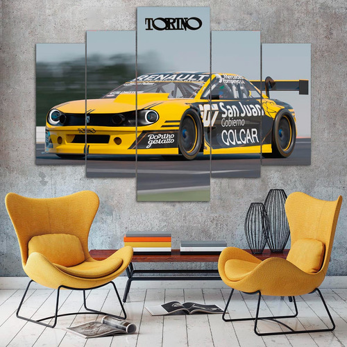 Cuadros Automovilismo Tc Torino Tobias Martinez (110x80cm)