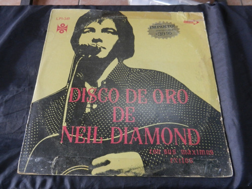 Neil Diamond Lp Disco De Oro De Neil Diamond Mx 1972