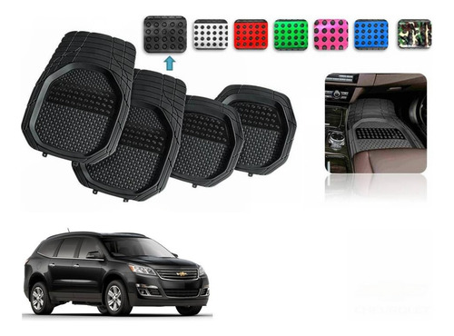 Tapetes 4pz Charola 3d Color Chevrolet Traverse 2014 A 2017