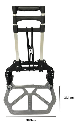 Diablo De Carga Plegable Feiteli Extensible 70 Kg Con Liga N