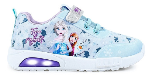 Zapatillas Footy Pop Frozen True Disney Niñas Luz Al Pisar