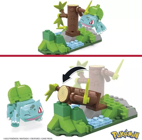 Mattel - Pokemon - Construção de Aventuras Pokémon Pikachu na