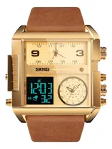 Comprar Skmei Relojes Para Hombres, Relojes De Pulsera Cuadrados Par