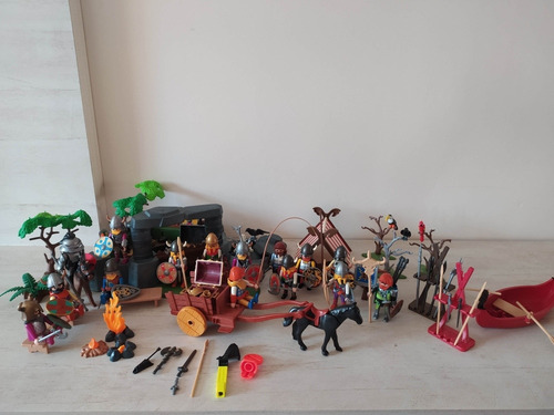 Imagen 1 de 8 de Playmobil Lote De Vikingos