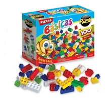 Comprar Rasti Kit 100 Piezas Basicas Ladrillos Niños Adultos Armar