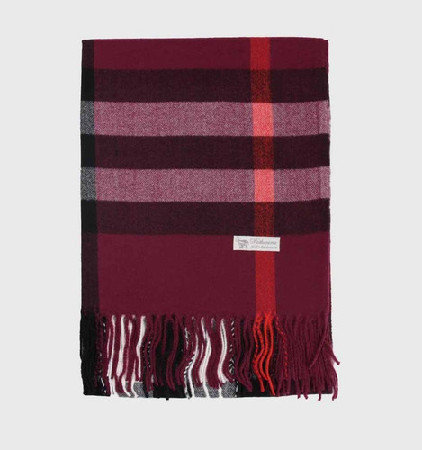 Bufanda Echarpe Tapado Cashmere Diseño Escoces Grueso