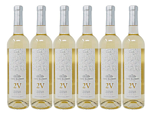 Vino Blanco Casa Madero 2v 750 Ml. ( 6 Pack )