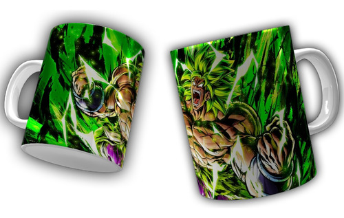 Tazas Jarros De Broly Dragon Ball Anime