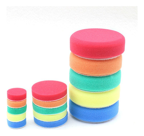 Kit De Esponjas For Pulir Auto De 3 Tamaños 29 Piezas Youni