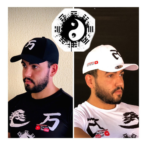 Kit Yin Yang (2camisa +2bonés) Yorozuya + Frete Grátis