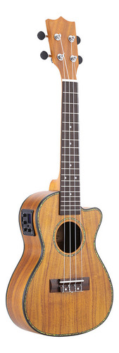 Guitarra Ukelele De 24 Pulgadas. Ukelele Hawaii Saddle Cutaw