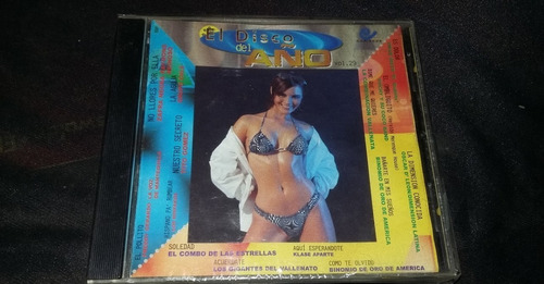 El Disco Del Año Vol 29 Cd Merengue Cumbia Salsa