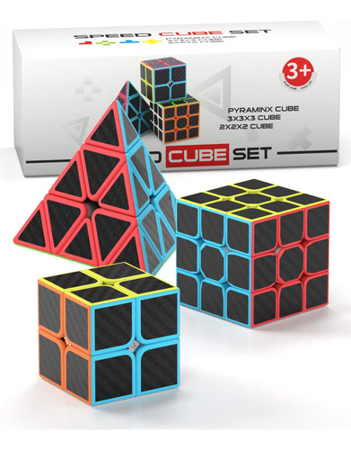 Juego De Cubos Piramide Magicos De Velocidad